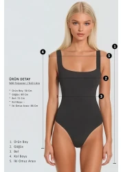 Trend Alaçatı Stili بلوزة نسائية باللون العنابي بياقة V عميقة وإكسسوارات معدنية بدون أكمام من Ottoban ALC-X13784