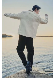 H&M Regular Fit Waffled overshirt