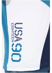 U.S. Polo Assn. Men's Petrol Polo Neck T-shirt