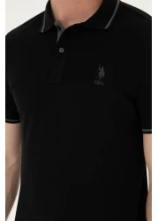 U.S. Polo Assn. Men's Black Basic T-Shirt -50284631-VR046