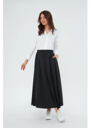 PASTELASTORE Long Flounce Skirt 1170 - 94cm