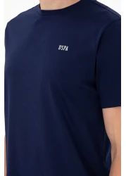U.S. Polo Assn. Navy Blue Men's Basic T-Shirt -50284640-VR033