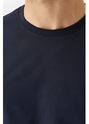 AC&Co / Altınyıldız Classics Men'sSlimFit Crew Neck 5-pieceBasicT-shirt Pack - 100% Cotton White Navy Black Khaki Gray