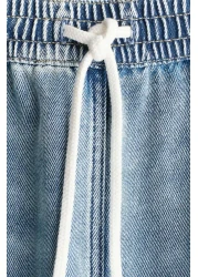 H&M Denim pull-on trousers