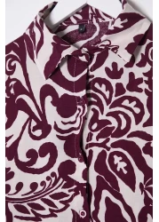  Collection Pink Woven Bottom-Top Suit Twoss24Au00082