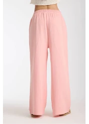 kaphone 10 بنطلون البالازو الموسلين للسيدات