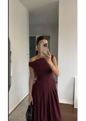 ForOre Boat Neck Basic Pinterest Dress