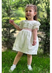 Baby Animals فستان صيفي قصير الأكمام من التول مع بطانة توتو فستان بناتي ملابس أطفال فستان بناتي