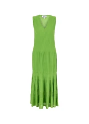 İpekyol فستان ميدي تريكو - رقبة على شكل حرف V