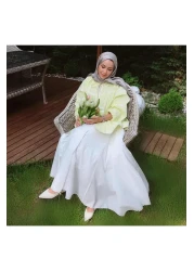 KADRİYE BAŞTÜRK تالي فوال قطعة تنورة إكرو