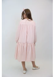 xo kids moda Dress for Girls 7-12 Years, Model No. 3905