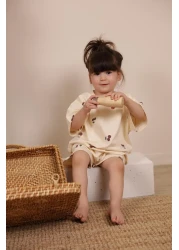 OhlalaKoala Cherry Printed Shorts Set