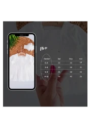 Jammybaby Newborn Tulle Lace Baby Girl Mevlüt Dress and Bandana Set - 100% Cotton Combed