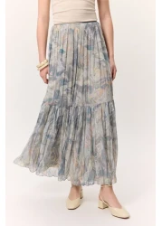 Manuka علامة Deçrül Deçrül Pileselein باللون الأزرق