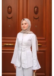 LOCCO Women's Bea Suit White