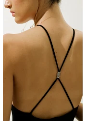 Manuka فستان سهرة فرنسي معطف أسود