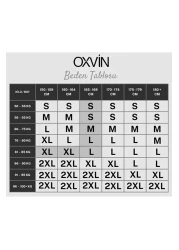 OXVİN بنطال نسائي فضفاض واسع القطع، جيب خلفي، بنطال فضفاض واسع الساق (قماش بيكيه)