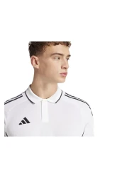 adidas Tiro25C Men's Polo Neck T-Shirt White