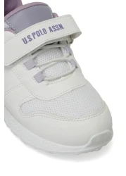 U.S. Polo Assn. GARFIELD JR 4FX - White Girl's Sneakers