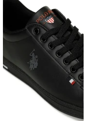 U.S. Polo Assn. حذاء رياضي للأولاد باللون الأسود من FRANCO GR 5FX