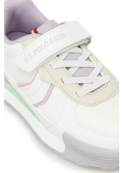 U.S. Polo Assn. Numa 5Fx White Girls' Sneakers