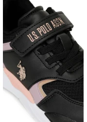 U.S. Polo Assn. Terminal Jr 4Pr - Black Girls' Sports Shoes