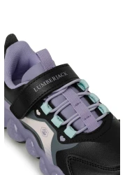 Lumberjack Grape 4Pr Black Girl's Sports Shoes