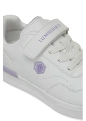 Lumberjack حذاء رياضي للفتيات باللون الأبيض من RICK JR 4PR