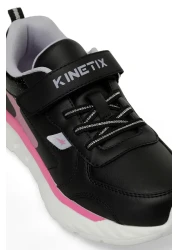 Kinetix Sheny F 4Pr Black Girls' Sneakers