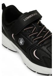 Lumberjack Pol pu jr 4pr black girl's sports shoes