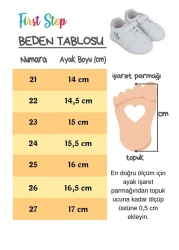 First Step حذاء رياضي كاجوال من الفيلكرو باللون الأخضر النعناعي - S-1000