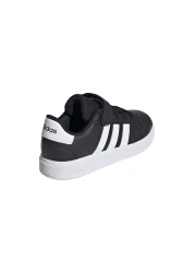adidas حذاء Grand Court 20 El للجنسين للأطفال باللون الأسود كاجوال للجنسين للأطفال Ls Ie5995