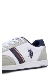 U.S. Polo Assn. KARES White Unisex Kids Sneaker 100241546