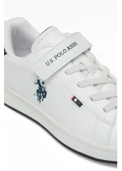 U.S. Polo Assn. Eniya Jr 5Fx White Boy's Sneaker