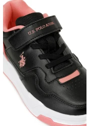 U.S. Polo Assn. Milow Jr 4Pr Black Girl's Sneaker
