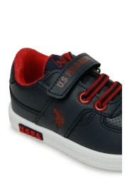 U.S. Polo Assn. حذاء كاميرون 3fx للأولاد باللون الأزرق الداكن