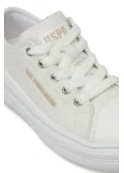 U.S. Polo Assn. CLEME TEX JR 5FX Beyaz Kız Çocuk Sneaker