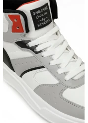 Kinetix Hegel Pu Hi 5Fx White Unisex High Sneaker