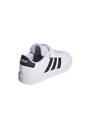 adidas Grand Court 20 El Unisex Kids White Casual Shoes Unisex Kids Ls Shoes Ih5529