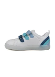 Vicco Sun 220f21y212 White Blue Orthopedic Lighted Boys' Sports Shoes
