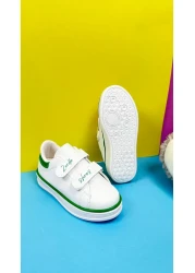 Nstil حذاء رياضي رجالي باللون الأخضر - خياطة فيلكرو، نعل سميك، حذاء رياضي مريح وخفيف الوزن 525pf