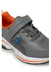 Lumberjack Eze 4Pr Dark Gray Boys' Running Shoes