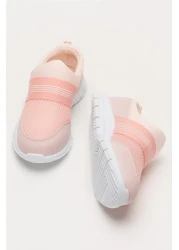 Liger Unisex Elastic Lightweight Airfle Children's Sports Shoes Powder