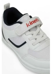 Kinetix White-Blue Boy's Sneaker - Hornet J Tx 4Fx 101488122