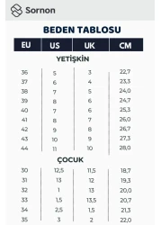 Sornon Ergonomic Anatomical Children's Sports Shoes - Velcro, Flexible Sole Comfortable Sneakers