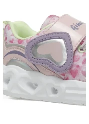 Kinetix RUBY PU 3PR Pink Girls' Sports Shoes