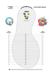 Vicco Burdu حذاء رياضي للأطفال لتقويم العظام باللون الأزرق