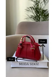 Moda Sekiz Women's Mini Crossbody Hand and Shoulder Bag with Shawl Accessory