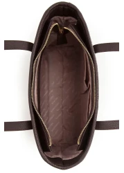 U.S. Polo Assn. حقيبة كتف نسائية باللون البني المنك موديل Us3118 - حصريًا عبر الإنترنت