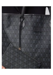 torime حقيبة كتف وكتف نسائية من الجلد النباتي منقوشة كبيرة الحجم